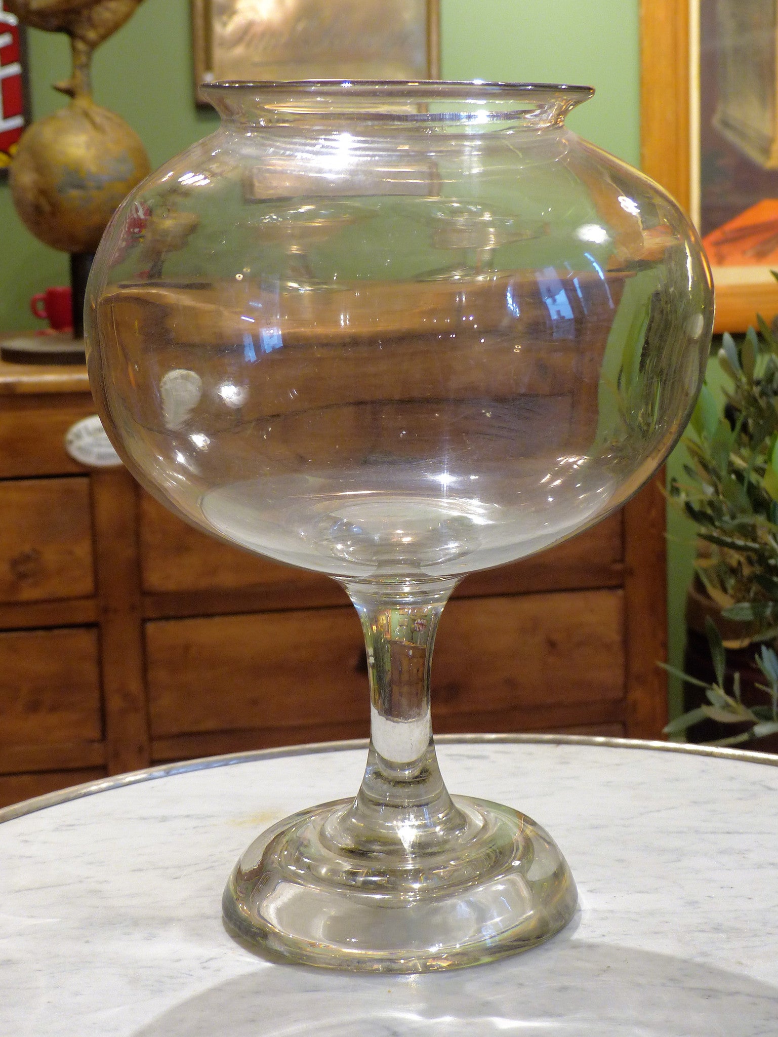 Extra Large 19th century French apothecary jar