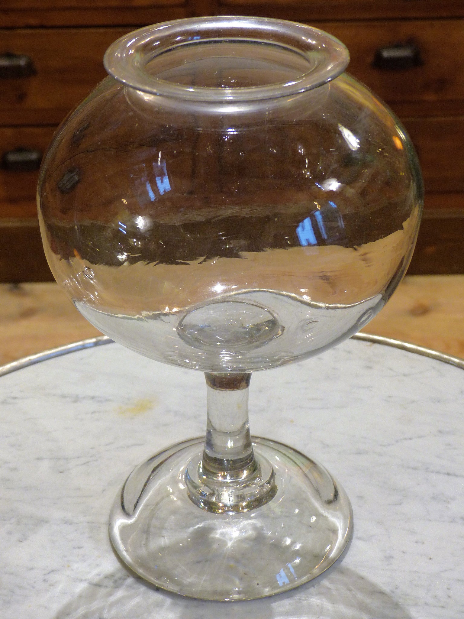 Large 19th century French apothecary jar