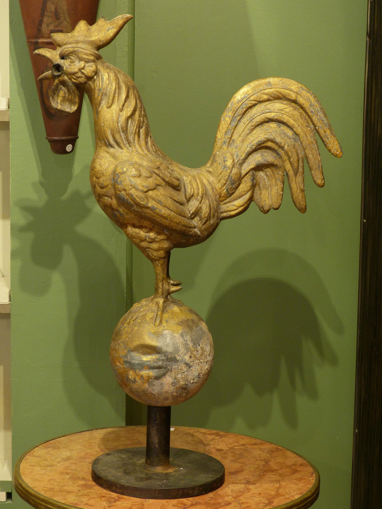 19th century French weathervane rooster