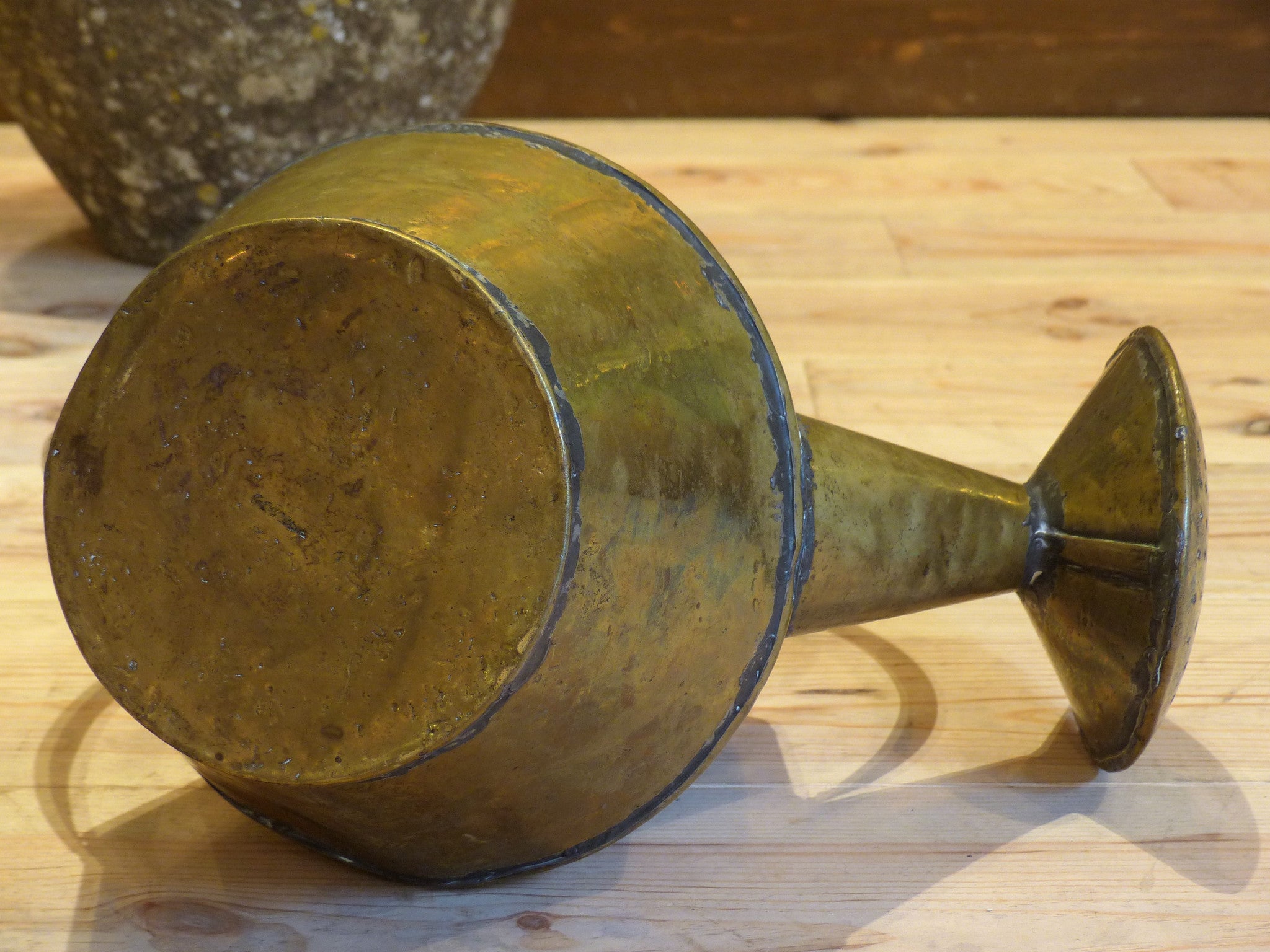 Rustic French watering can