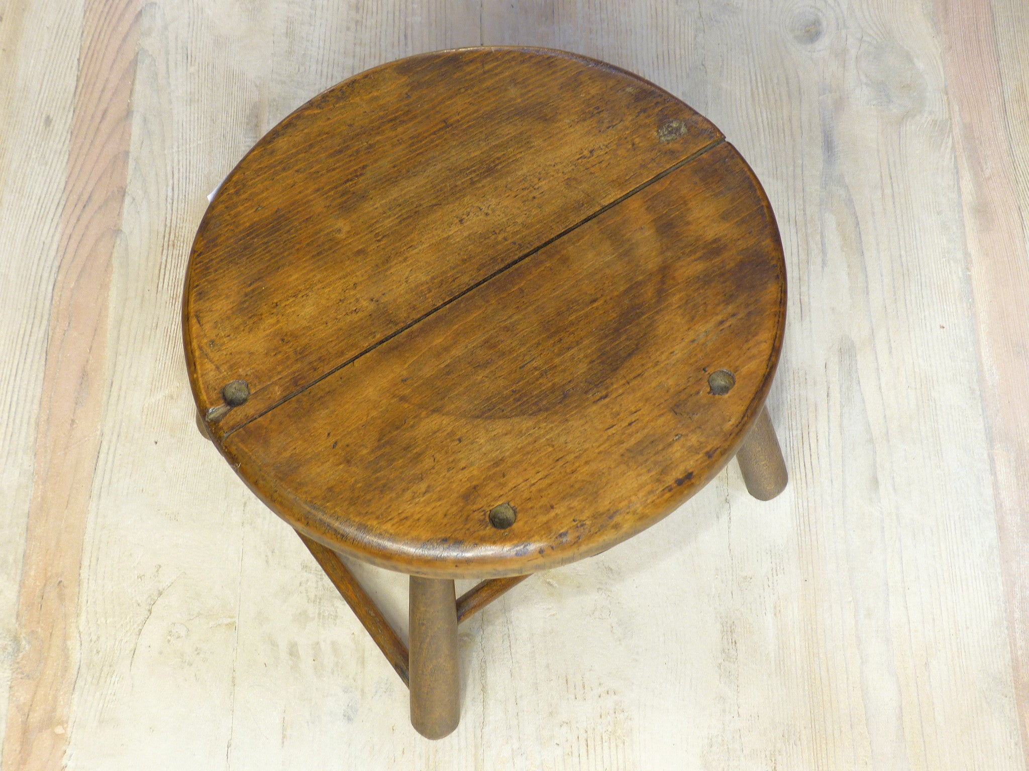 Small French farm stool - 1940's