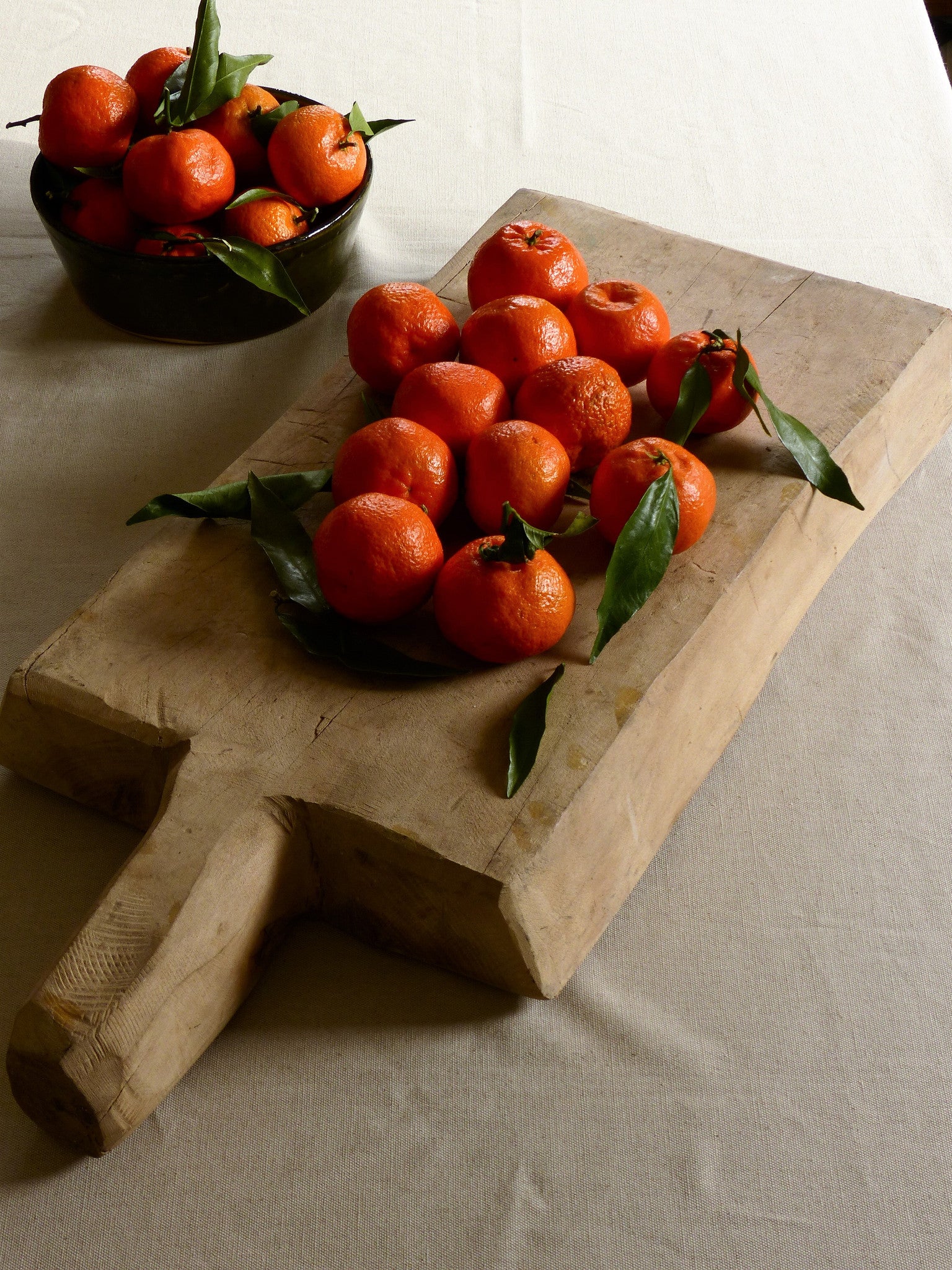 Very large chunky butcher's cutting board