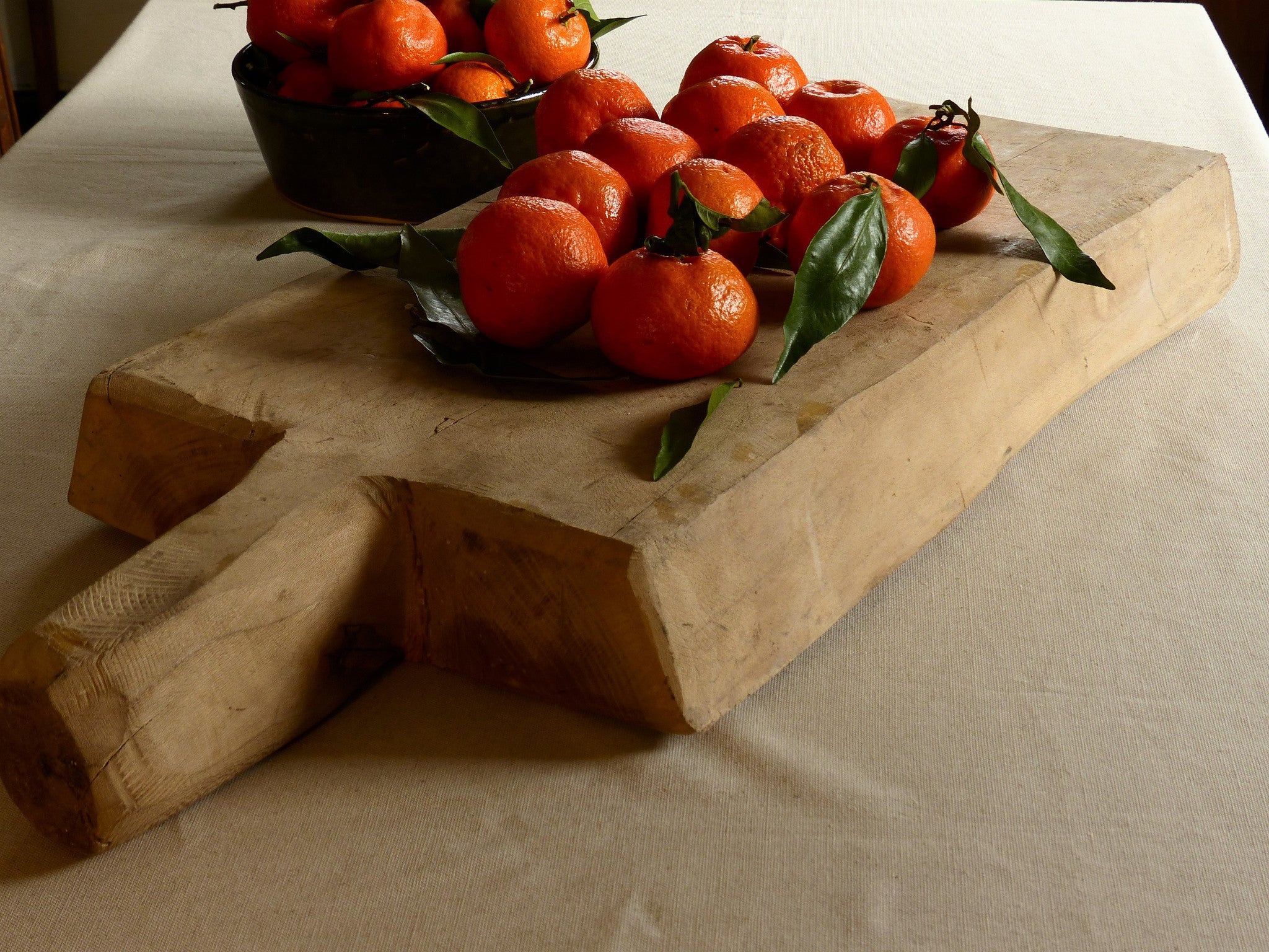 Very large chunky butcher’s cutting board