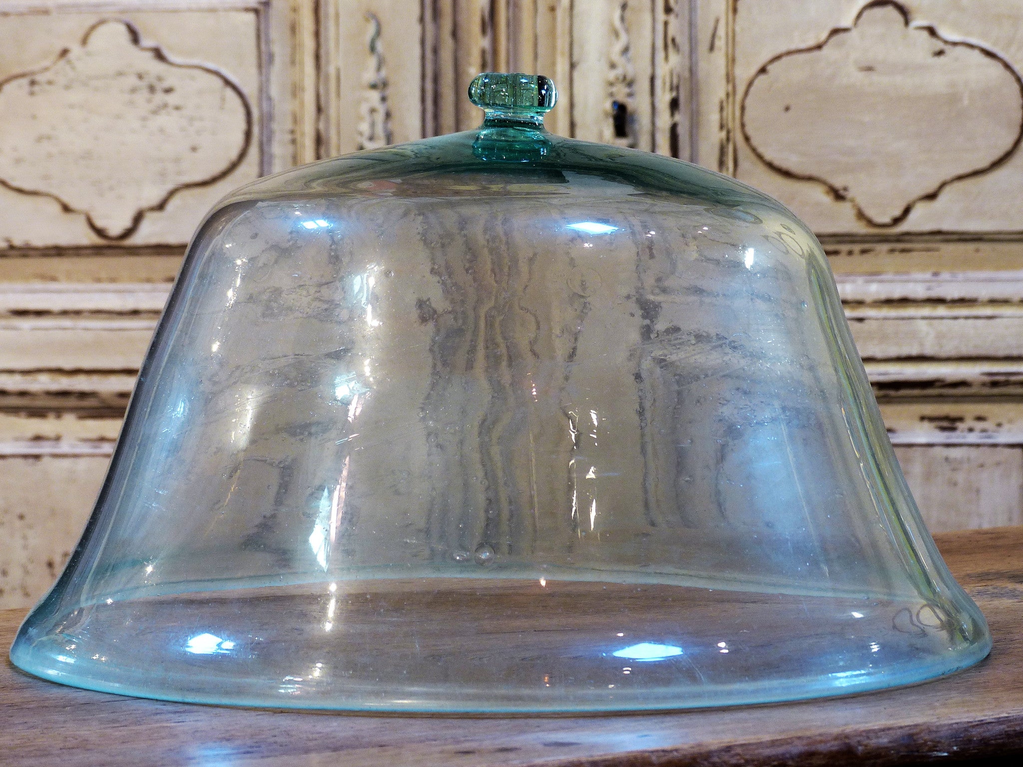 19th century glass garden cloche