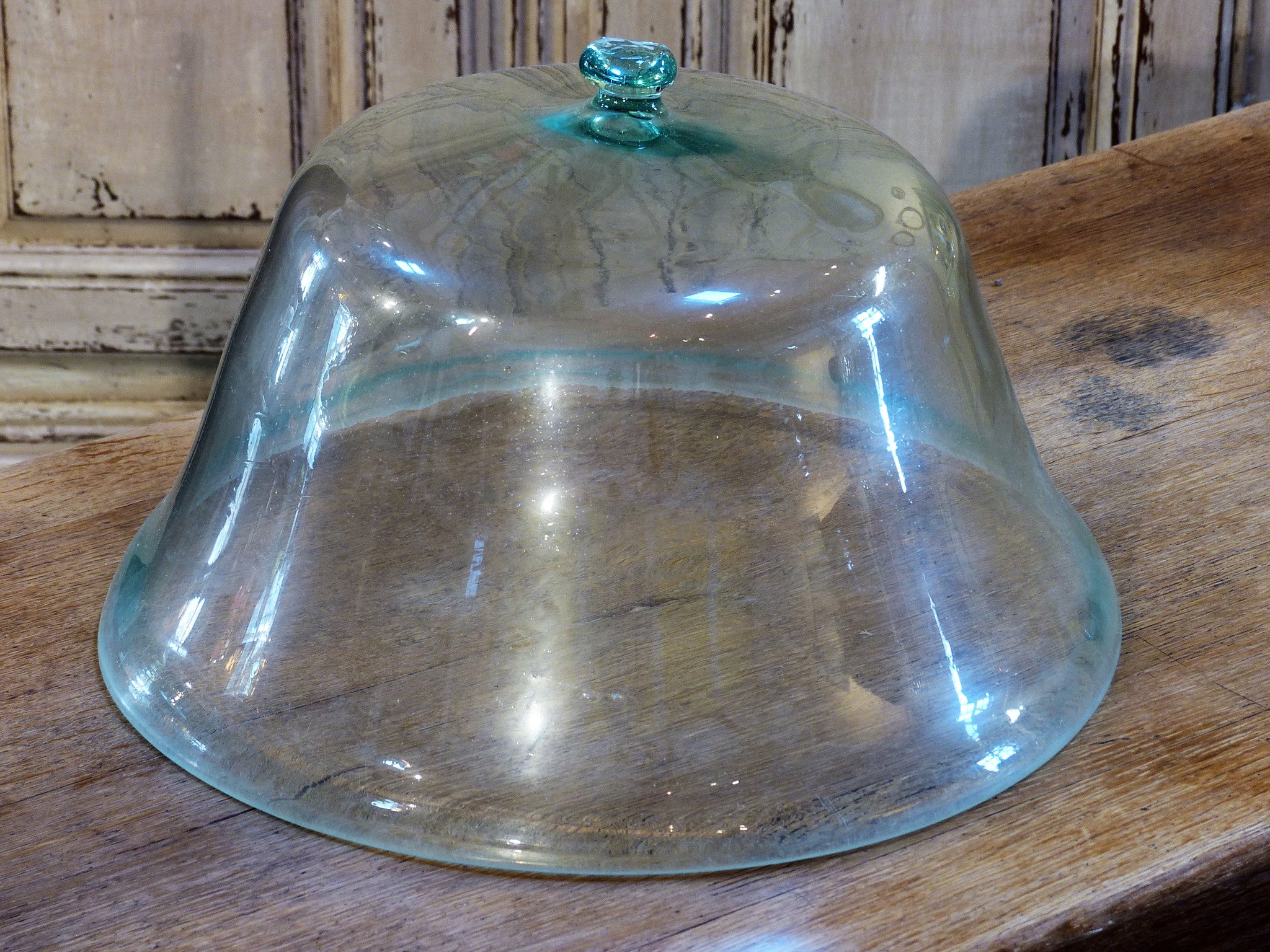 19th century glass garden cloche