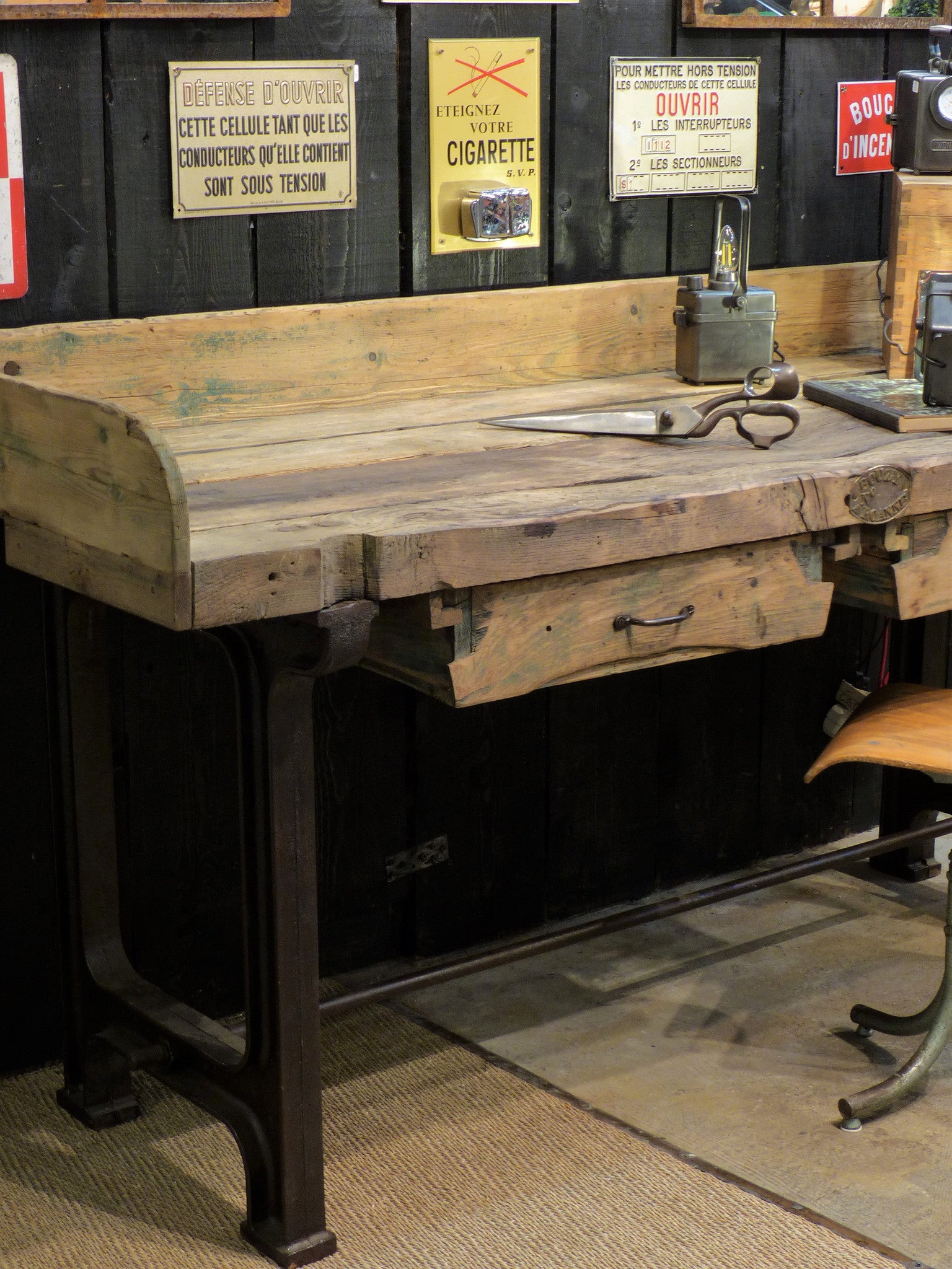 Workshop table, late-18th- or early-19th-century