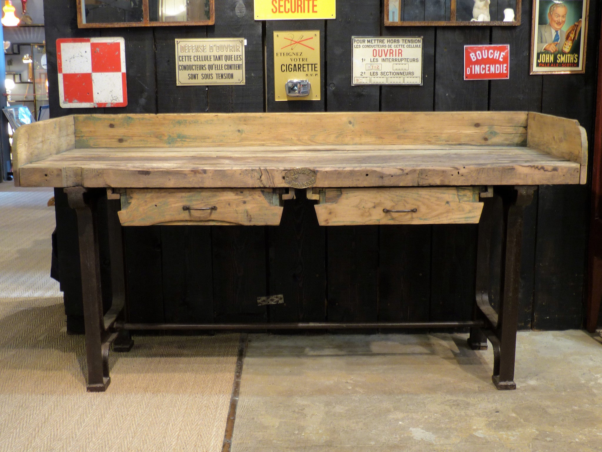 Workshop table, late-18th- or early-19th-century