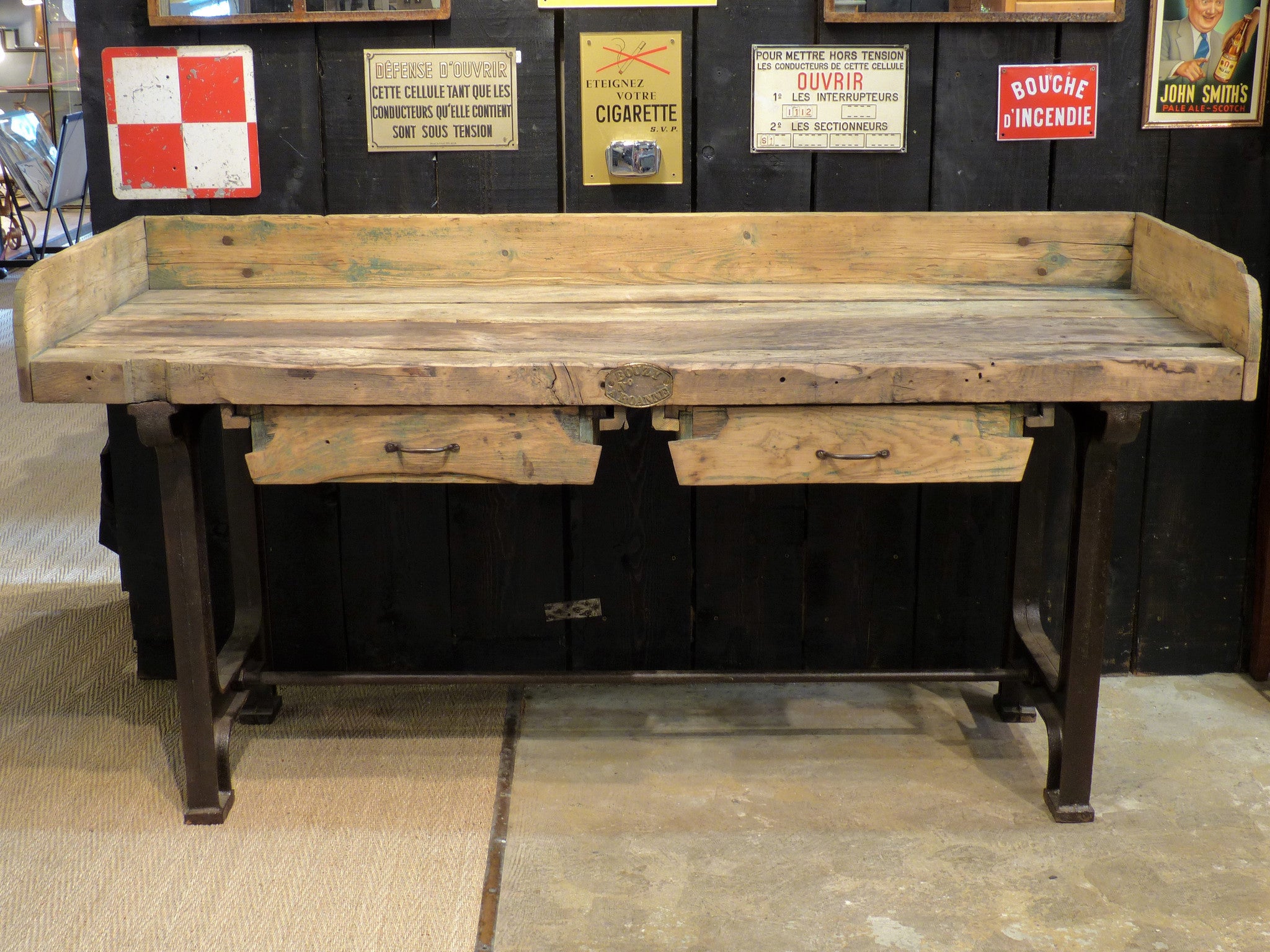 Workshop table, late-18th- or early-19th-century