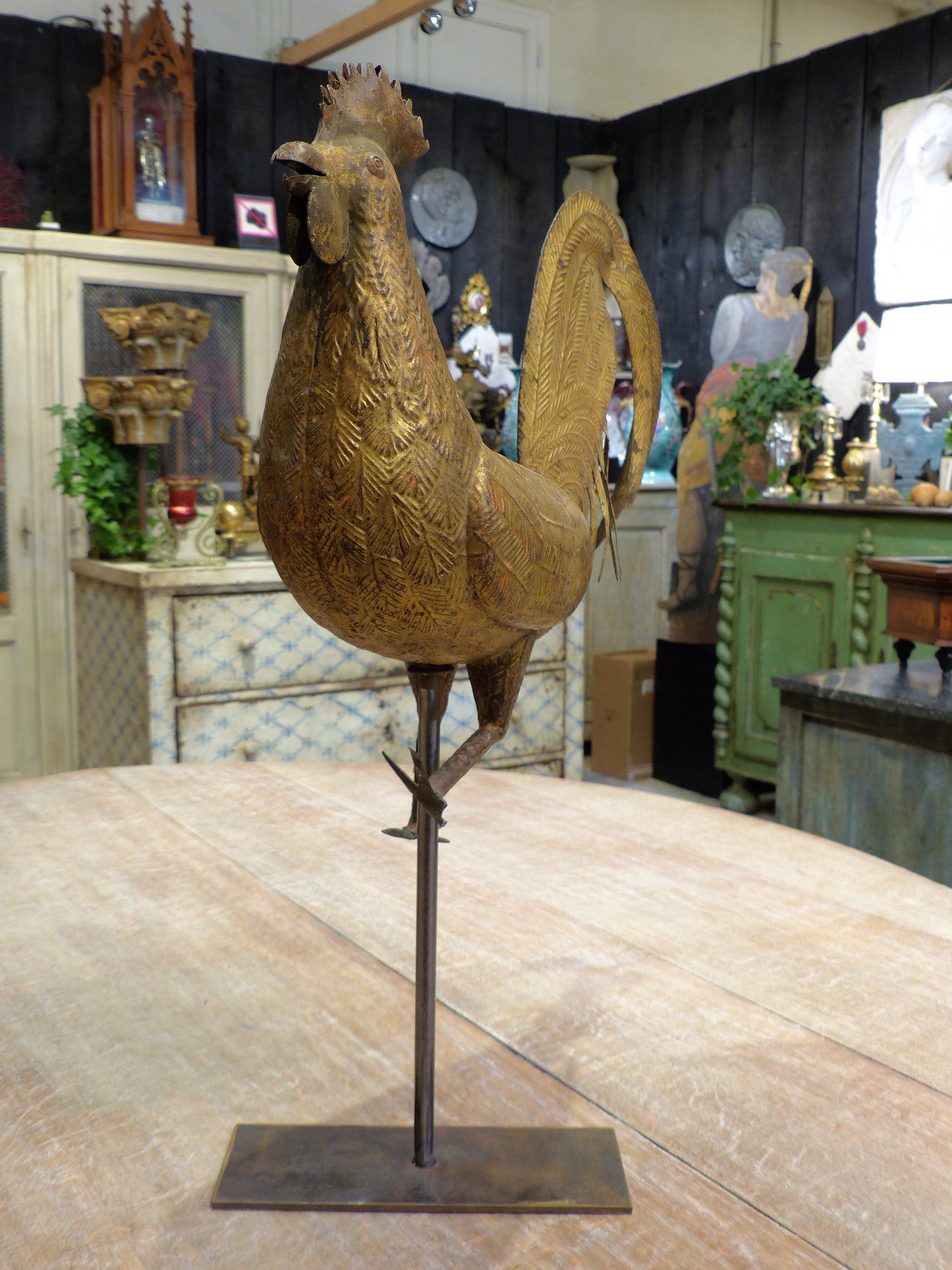 Early 20th century French weathervane rooster