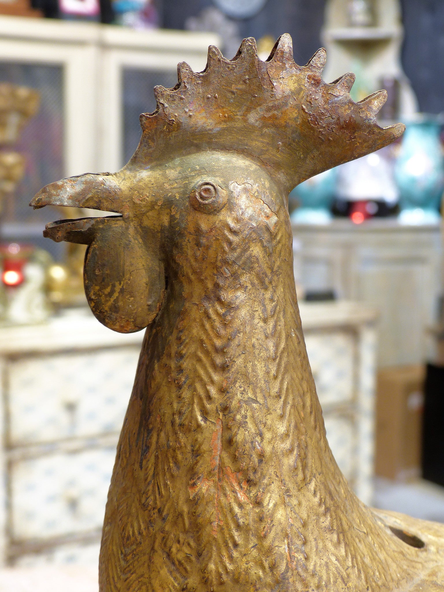 Early 20th century French weathervane rooster