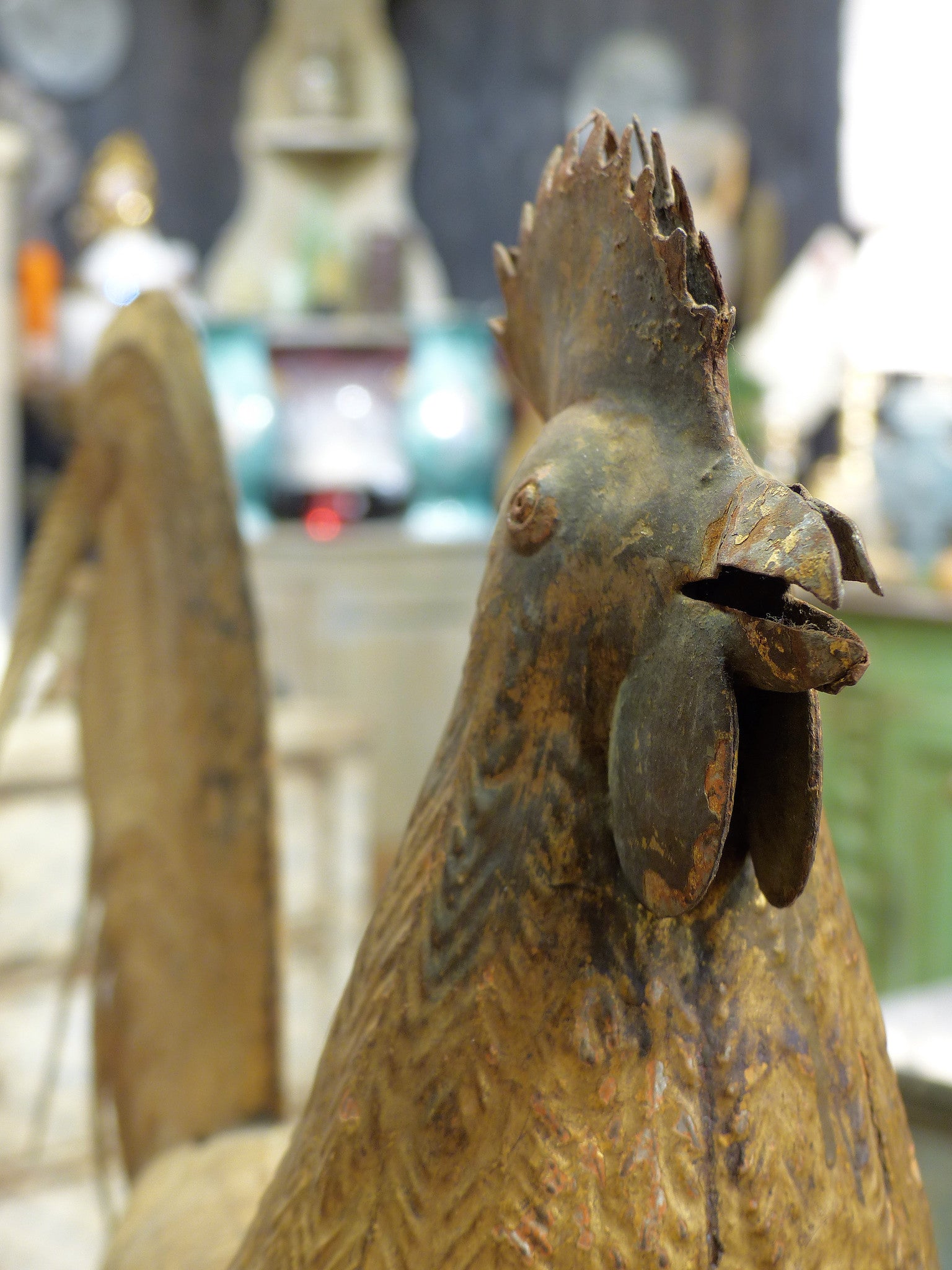 Early 20th century French weathervane rooster