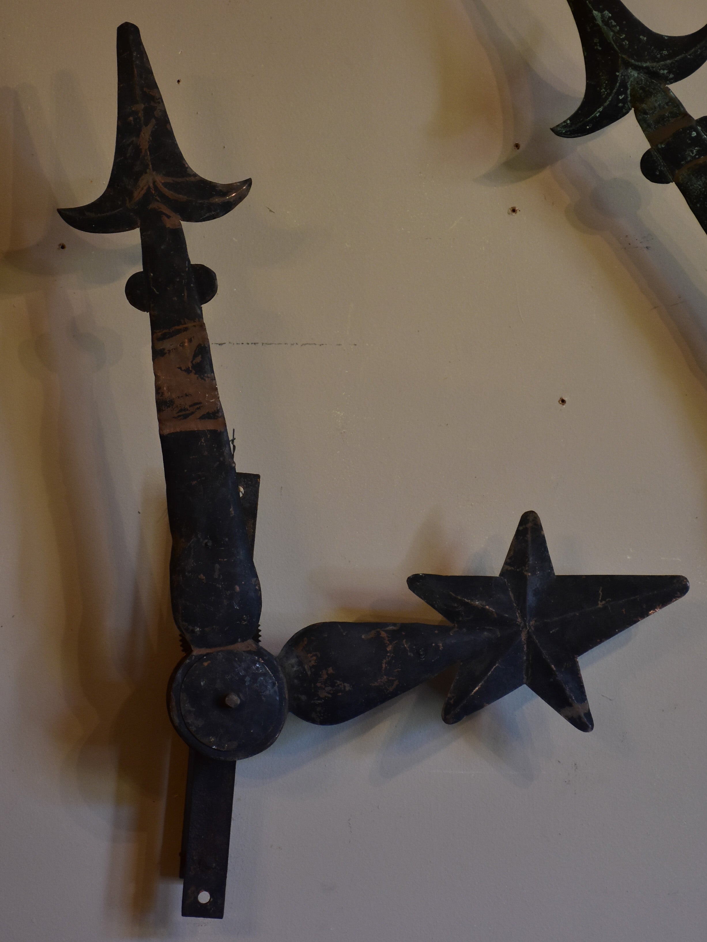 Pair of antique French clock hands